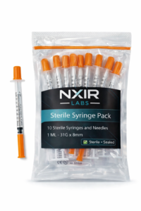 Sterile Syringes — 1mL 31G x 8mm | 10 Pack